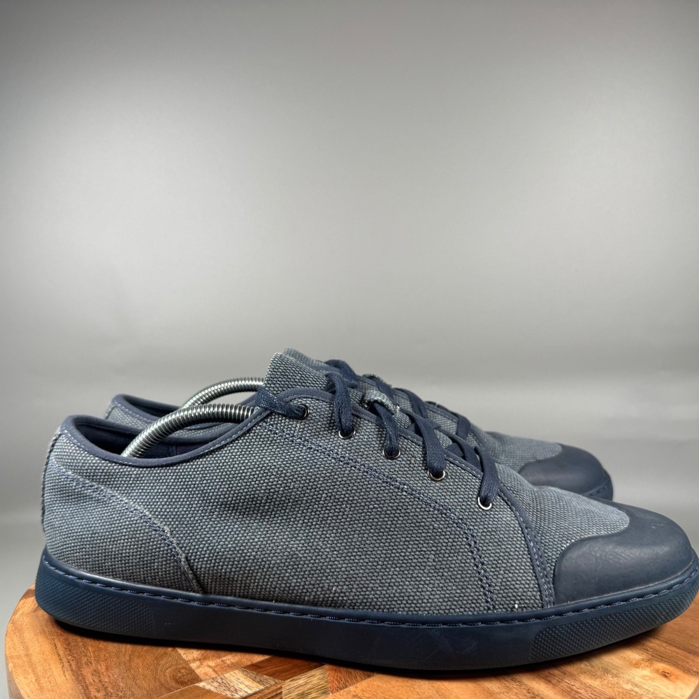 Fitflop Christophe Mens‎ Lace Up Canvas Sneakers Navy Blue US 11